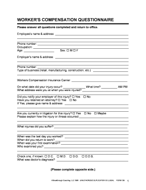 polycom questionnaire form