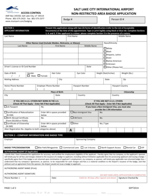 Questions to ask students first day of school - Bike Path Badge Application - Salt Lake City International Airport