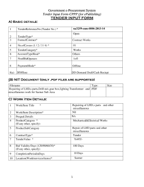 Form preview
