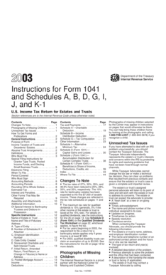 Instructions for Form 1041
