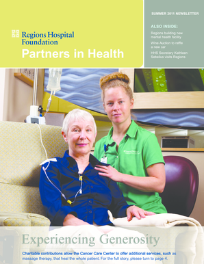 Regions Hospital Summer 2011 Newsletter