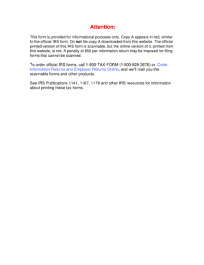 IRS Form 1098 2011 Mortgage Interest Statement