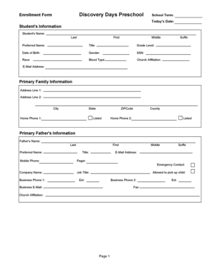 Form preview