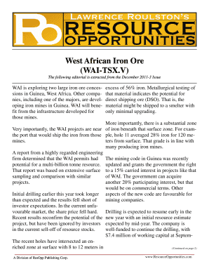 Subscription Application Form