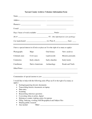 Form preview