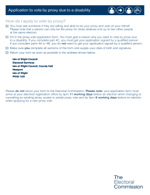 UK Proxy Vote Application