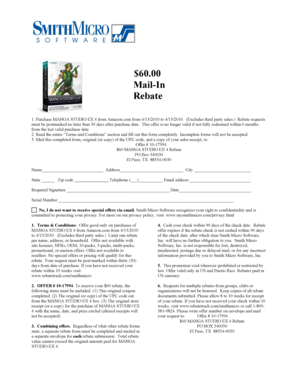 Manga Studio Rebate Form