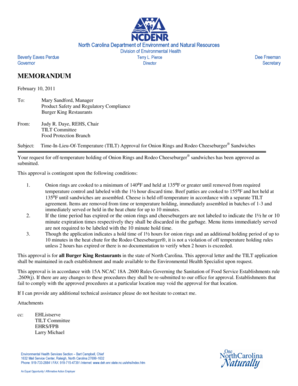 Burger king application form - Burger King Onion Rings - Environmental Health Section