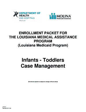 Louisiana Medicaid Provider Enrollment Packet