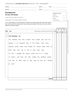 Bren Bataclan Smile Artist Reading Form