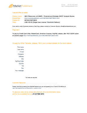 MEC Resources Ltd (MMR) - Financial and Strategic SWOT Analysis Review. Market Research Report