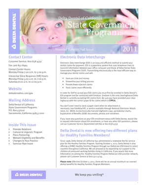 Delta Dental Provider Bulletin