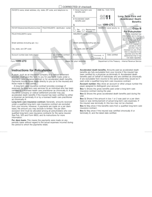 Form 1099-LTC