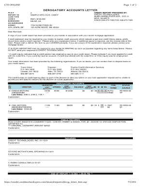 Credit report provided by - Credit Technologies, Inc.