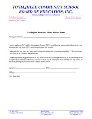 Photo release form pdf - TCS Standard Photo Release - WordPress www.wordpress.com