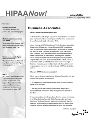 HIPAA Business Associate Agreement