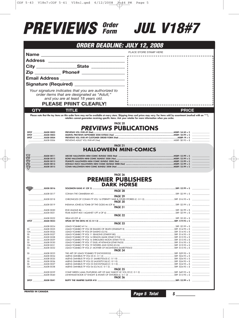 Form preview