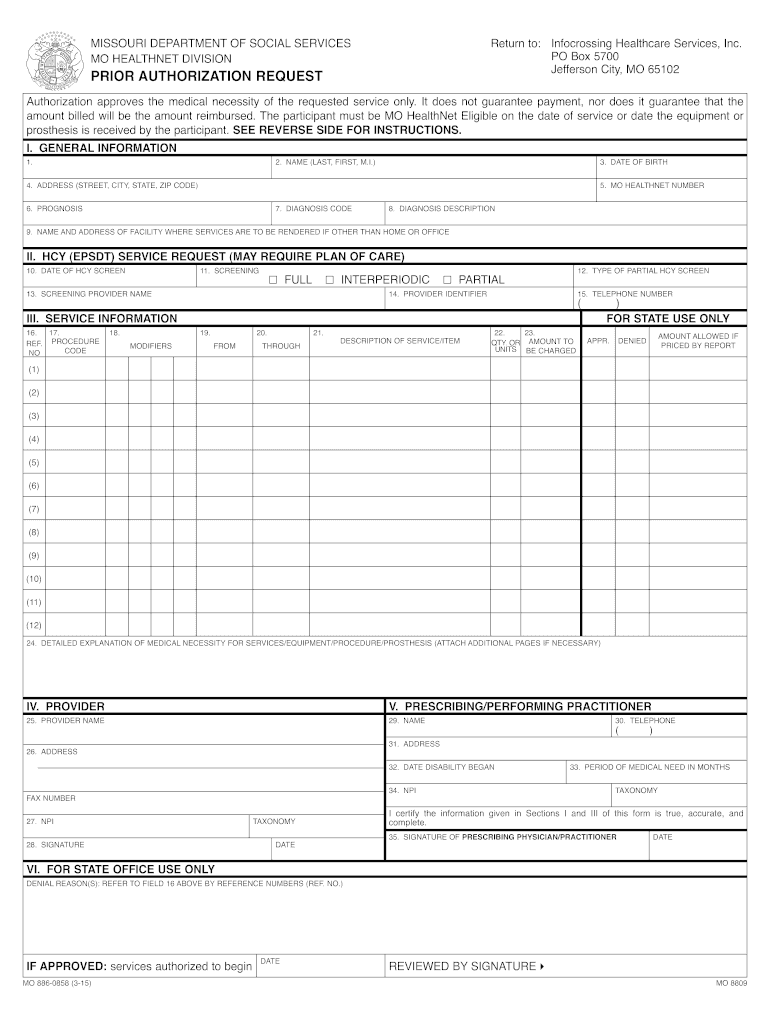 missouri medicaid pharmacy help desk 2008 form Preview on Page 1