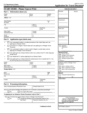 Application for Travel Document - RussianSt.com