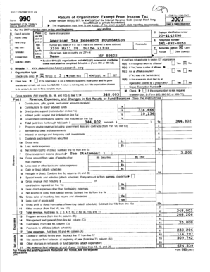 IRS Form 990 2007