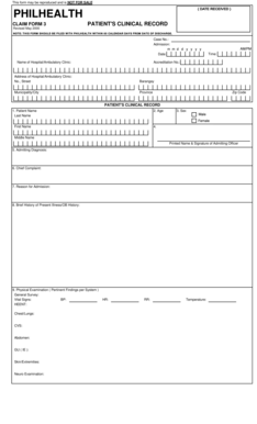 PhilHealth Claim Form 3