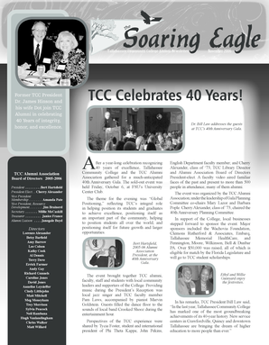Tallahassee Community College Alumni Newsletter