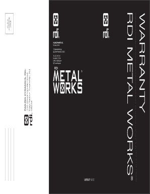 Railing Dynamics Warranty Form