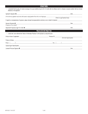 Ohio Member Application for Group Insurance