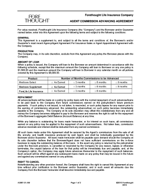 Forethought Life Insurance Agent Agreement