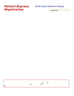 Patient Registration Form