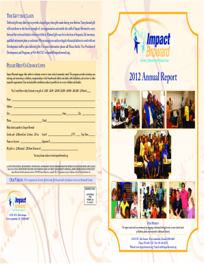 Impact Broward Donation Form