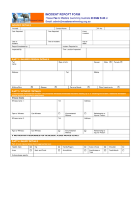 Incident Report Form