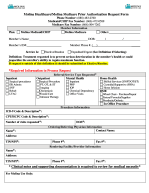 UT PA-Pre-Service Request Form - Molina Healthcare Inc.