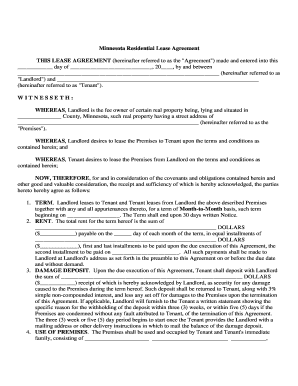 Minnesota Residential Lease Agreement THIS LEASE ... - Bryant CPA