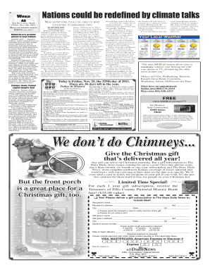 Gift Subscription Order Form