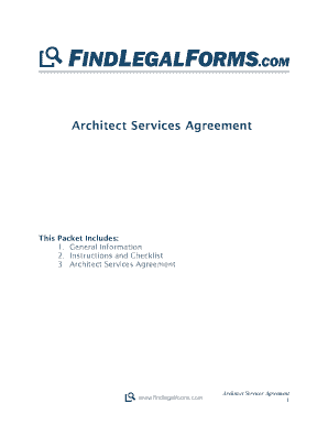 Architect Services Agreement