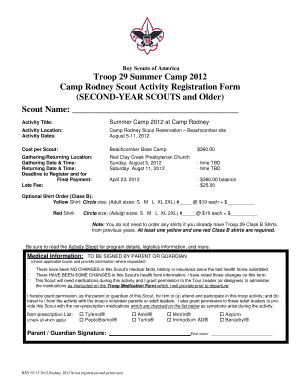 Hc 5 2024 - Camp Rodney Scout Activity Registration Form - bsa-troop29