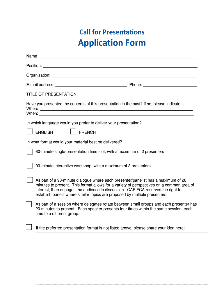 Form preview