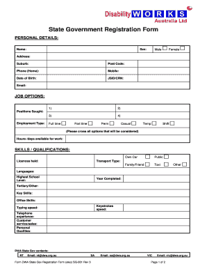 Authorization letter to claim package lbc - government registration form