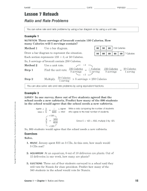 Lesson 7 Reteach - Edmundo Escobedo Sr Middle School