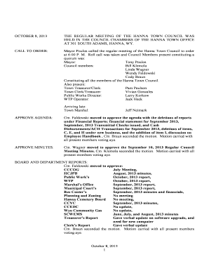 Sausd school locator - OCTOBER 8 2013 THE REGULAR MEETING OF THE HANNA TOWN