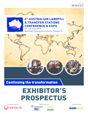 Exhibitor&amp;#39;s prospectus - Waste Management Association of Australia