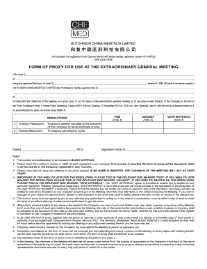 Form of Proxy for the EGM PDF - Chi-Med