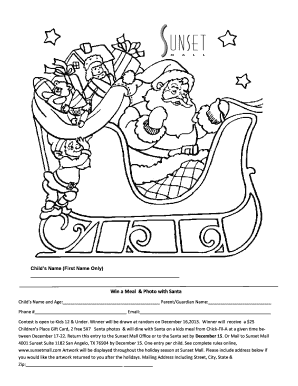 Win a Meal Photo with Santa - imaginuitycenterscom