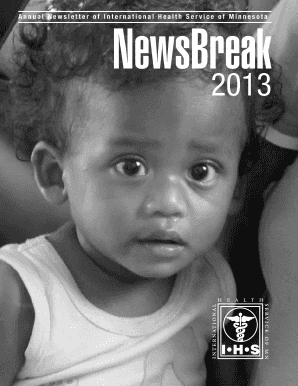 Annual Newsletter of International Health Service of - ihsmn