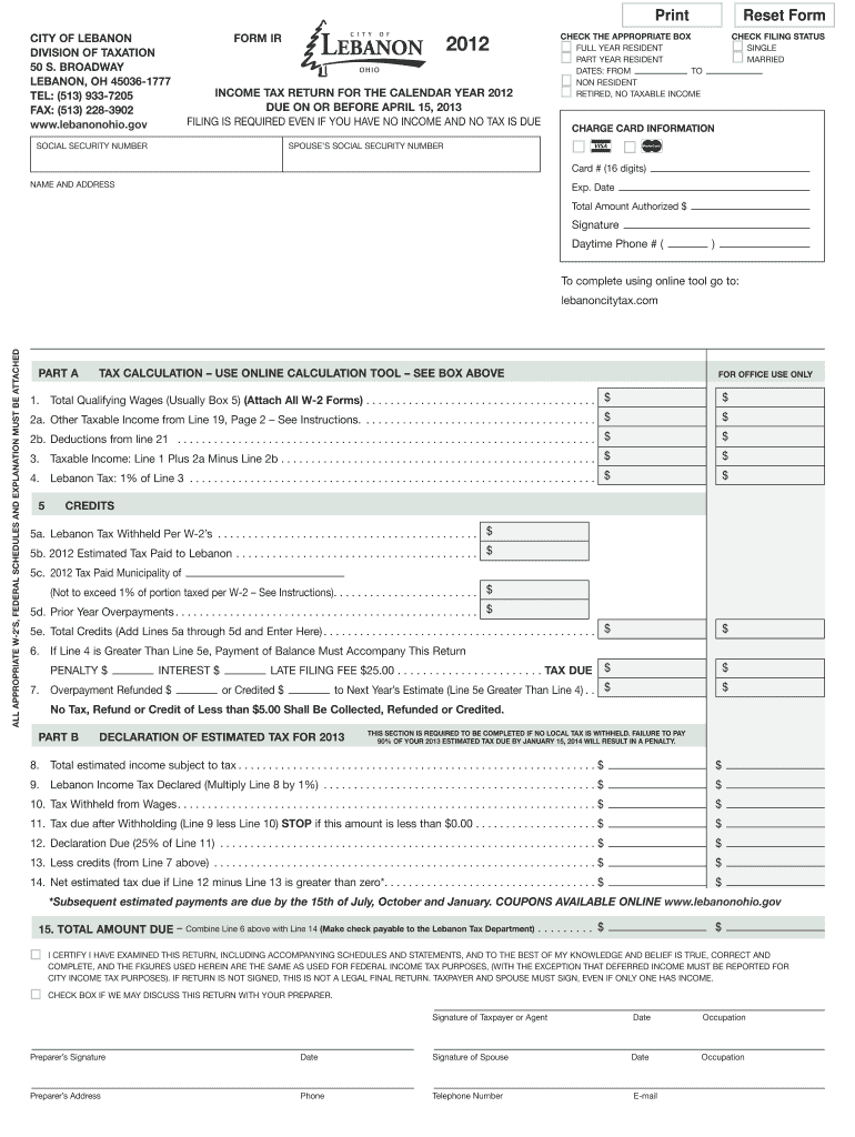 Form preview