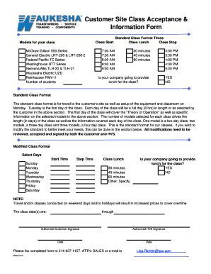 Joining letter format in hindi pdf - Customer Site Class Acceptance Information Form