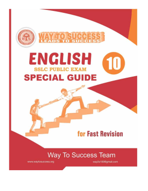 way to success 10th english guide