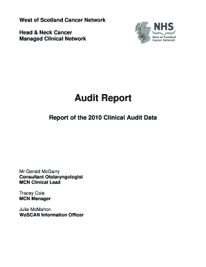 MCN Audit Report - woscan scot nhs