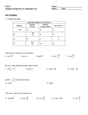 fst block 4 online chapters form